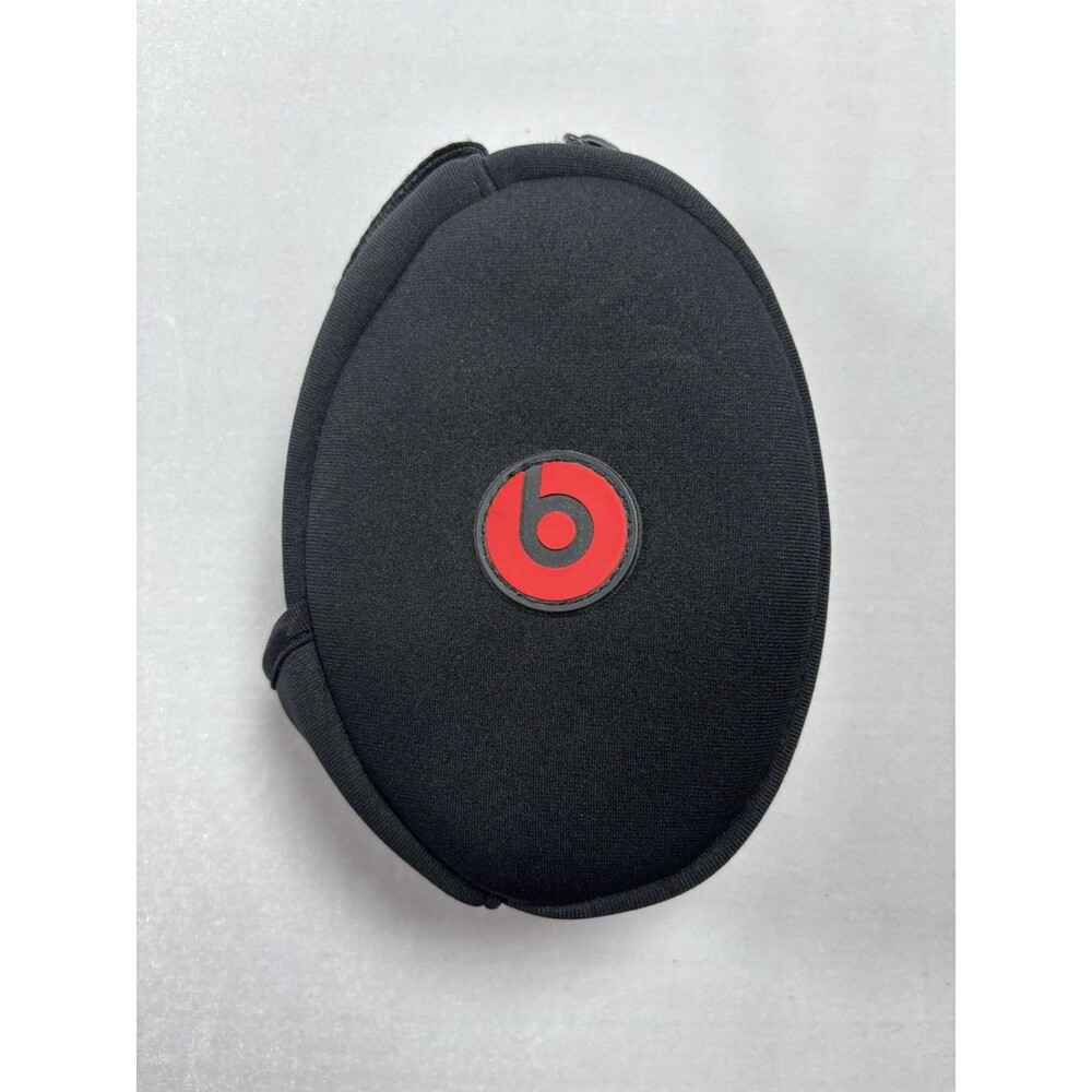 Genuine Beats by Dre Headphones Case Only Soft Shell Black Travel 6.5"